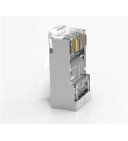 QPORT Cat6 Q-J601Y EZ-RJ45 RJ45 50li paket Metal Konnektör