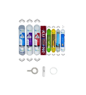 PWS Kapalı Kasa Su Arıtma  STD 8li Orijinal LG Kuno mebran Alkali+mineral+detox+tatlandırıcı set