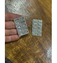 5X3 CM 2 ADET  ÜTÜ İLE YAPIŞAN KESİLEBİLİR TAŞLI ARMA