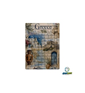 Yunanistan 99 Parça Ayaklı Puzzle – Dekoratif Çocuk Yapbozu 0238