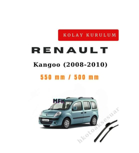 Renault Kangoo (2008-2010) Araca Özel Silecek Ön İki