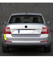 Skoda Octavia A7 2013-2017 Arka Tampon Sol Alt Reflektörü 5E5945105
