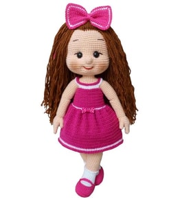 Gamze Bebek Amigurumi Organik Oyuncak