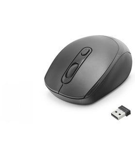 Kablosuz Mouse 1600 Dpi Siyah Q220