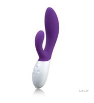 Lelo İna Wave 2 G-Bölgesi ve Klitoris Uyarıcı Titreşimli Rabbit Vibratör (Mor)