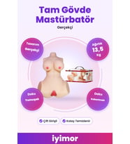 13,5 Kg Tam Gövde Gerçekçi Mastürbatör – iyimor