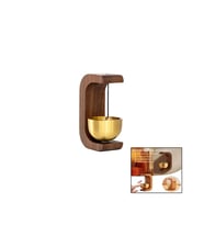 MIKNATISLI DEPREM ZİLİ - METAL DEKORATİF KAPI - DOLAP ZİLİ (5343)