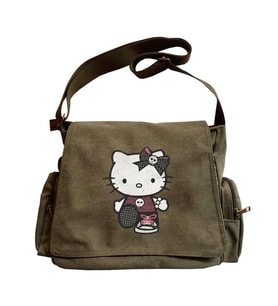 Hello Kitty Gothic Baskılı Postacı Çantası