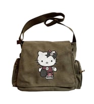 Hello Kitty Gothic Baskılı Postacı Çantası