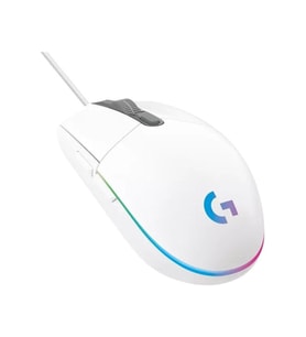 G203 Lightsync Kablolu Oyuncu Mouse Beyaz 910-005797