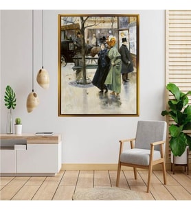 Altın  Çerçeveli tablo ss27