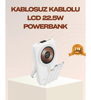 Manyetik Kablosuz 22.5W Hızlı Şarj Lcd Ekranlı