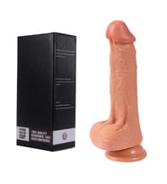 Tyler 20 CM Yeni Nesil Çift Katmanlı Vantuzlu Tam Realistik Penis