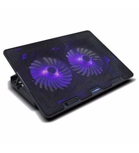 Hadron Hdx4252 Ledli Çift Fanlı Notebook Soğutucu