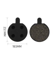 BİSİKLET DİSK FREN BALATASI DT-836 PERFORMANS BALATA UZUN ÖMÜRLÜ