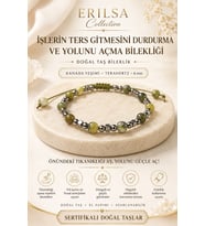 Sertifikalı İşlerin Ters Gitmesini Durdurma ve Yolunu Açma Bilekliği Kanada Yeşimi Terahertz 6 mm