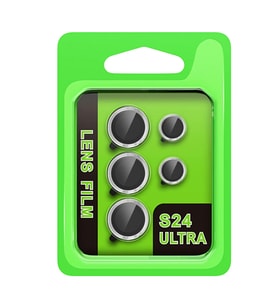 Galaxy S24 Ultra Raze Metal Kamera Lens - Gümüş