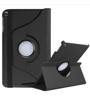 Samsung Galaxy Tab A 8.0 T290 T295 T297 Kılıf 360 Dönebilen Standlı Case (Siyah)
