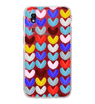 PrintiFy Samsung Galaxy A2 Core ile Uyumlu Water Color 1  Kamera Korumalı Şeffaf  Kılıf