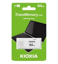 Kioxia 64GB U202 Beyaz Usb 2.0 Flash Bellek