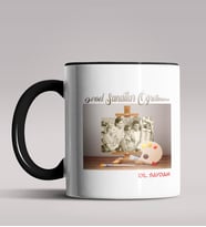 Kişiye Özel Görsel Sanatlar Öğretmeni fotoğraflıSiyah Renk Kupa  (Siyah)
