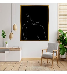 Altın  Çerçeveli tablo n399