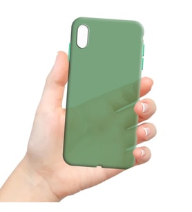 Apple iPhone X / XS Uyumlu Ultra İnce Zar Telefon Kılıfı (Yeşil)