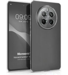 Realme 12 Plus Kılıf Transparent Soft Şeffaf [Realme 12 Plus ile Uyumlu Kılıf - Şeffaf]