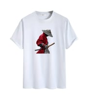Animasyon Görselli  Unisex (Tshirt) Tişört (Beyaz)