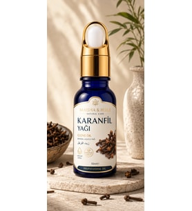 Karanfi̇l (Tomurcuk) Yağı 10 ML - Doğal Bitkisel Bakım Yağı Saç Ve Cilt Bakımı İçin Aromaterapi Yağı