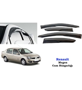 Renault Symbol Mugen Cam Kenar Rüzgarlığı 1999-2008