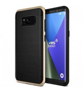 VRS Design Galaxy S8 Plus ile Uyumlu High Pro Shield Kılıf Shine Gold