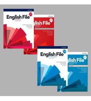English File 4th Edition Elementary + Pre-intermediate Student's Book With Online Practice + Workbook (Access Code VARDIR) ( 2 li SET)