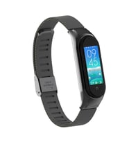 Xiaomi Mi Band 5 Uyumlu KRD-06 Metal Kordon