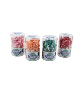 36PCS YAYSIZ PLASTİK RENKLİ MANDAL KUTULU (5343)