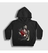 Presmono Unisex Çocuk Siyah Legend Queen Freddie Mercury Kapüşonlu Sweatshirt 405542tt