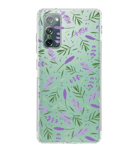 PrintiFy Samsung Galaxy S20 FE ile Uyumlu 1mm Slim Fit Water Color 3 Baskılı Şeffaf  Kılıf