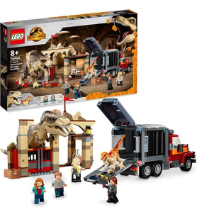LEGO Jurassic World T. rex ve Atrociraptor Dinozor Kaçışı