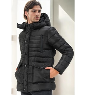 M9657 DEWBERRY ERKEK MONT-SİYAH
