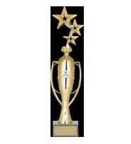 ODAK KUPA - Figürlü Kupalar - Yıldız Figürlü Kupalar FG-026 A - 47 cm