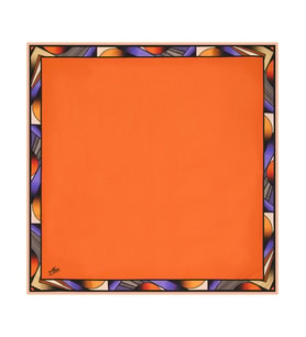 Polyester Twill  Eşarp - Turuncu - 8732795961