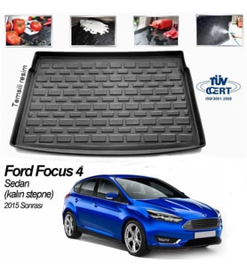 Ford Focus 4 HB Bagaj Havuzu Paspası 2016 Sonrası