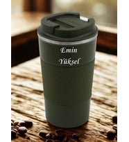 Kişiye Özel 500 ml Termos Yeşil