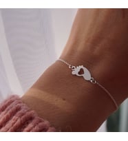 Ayaklı Bileklik 925 Ayar Gümüş