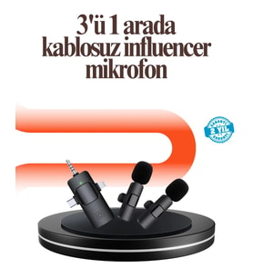 Tak ve Kullan Mikrofon - Gürültü Engelleyici