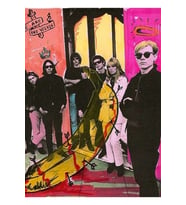 Andy Warhol Ve Kadife Yeraltı Tablo Ahşap Poster Dekoratif