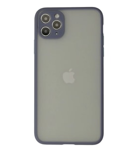 Newface Apple iPhone 12 Pro Max Kılıf Montreal Silikon Kapak - Gri