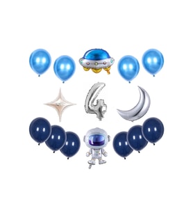 Çıtıpıtıstore Uzay Temalı Doğum Günü Balon Seti
