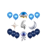 Çıtıpıtıstore Uzay Temalı Doğum Günü Balon Seti