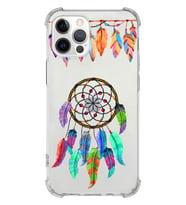 PrintiFy Apple iPhone 12 Pro Uyumlu Nazar Boncuğu 6 Baskılı Şeffaf Köşe Korumalı Antişok Kılıf